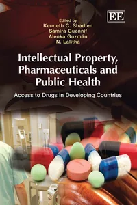 Alenka Guzmán | Intellectual property, Pharmaceuticals and Public Health. Access to drugs in developing countries